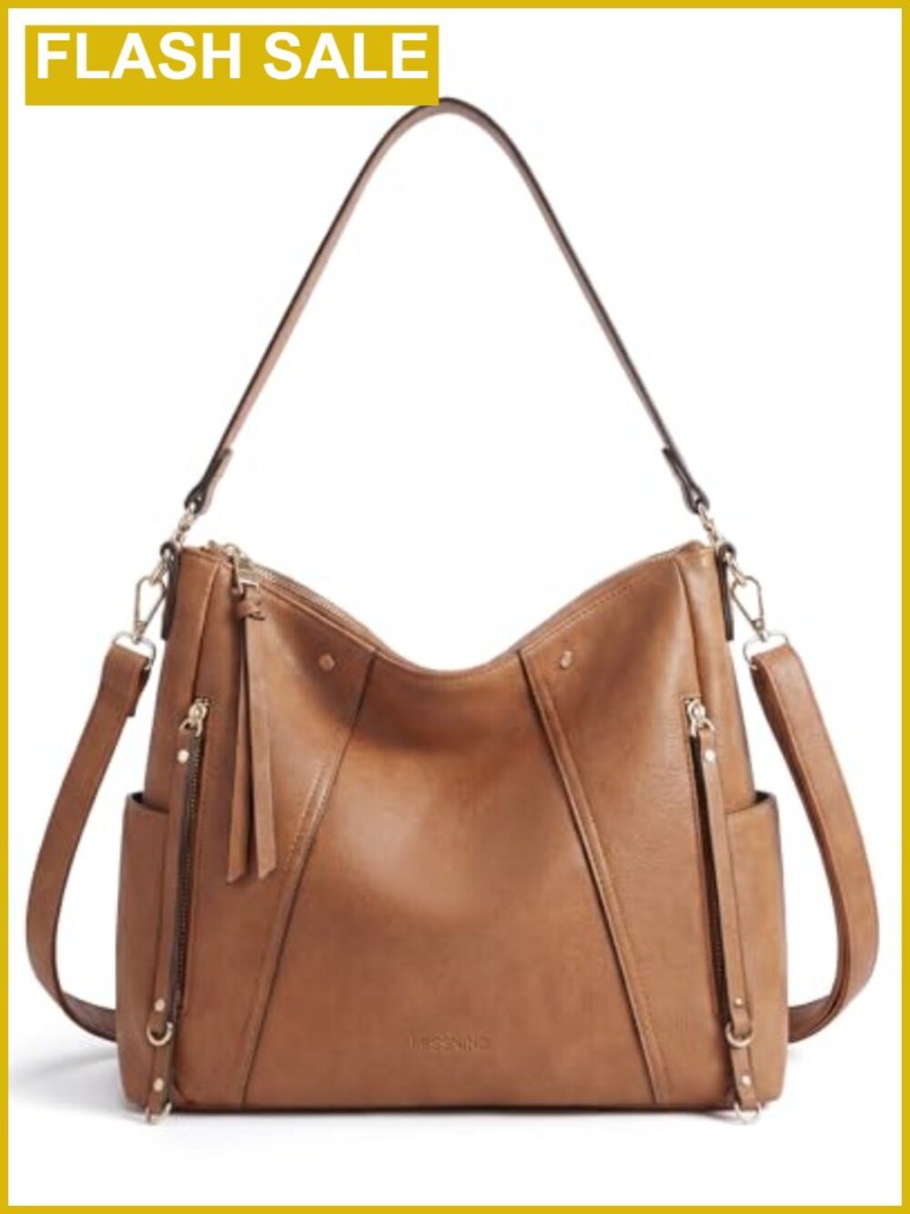 Large Hobo Bag for Women Shoulder Crossbody Purse Handbags Faux Leather